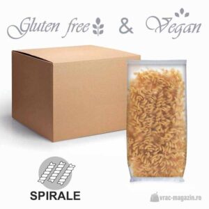 Paste din mei cu roșii și rozmarin, spirale, VEGAN, GLUTEN FREE – 3,2kg/bax (16x200g)